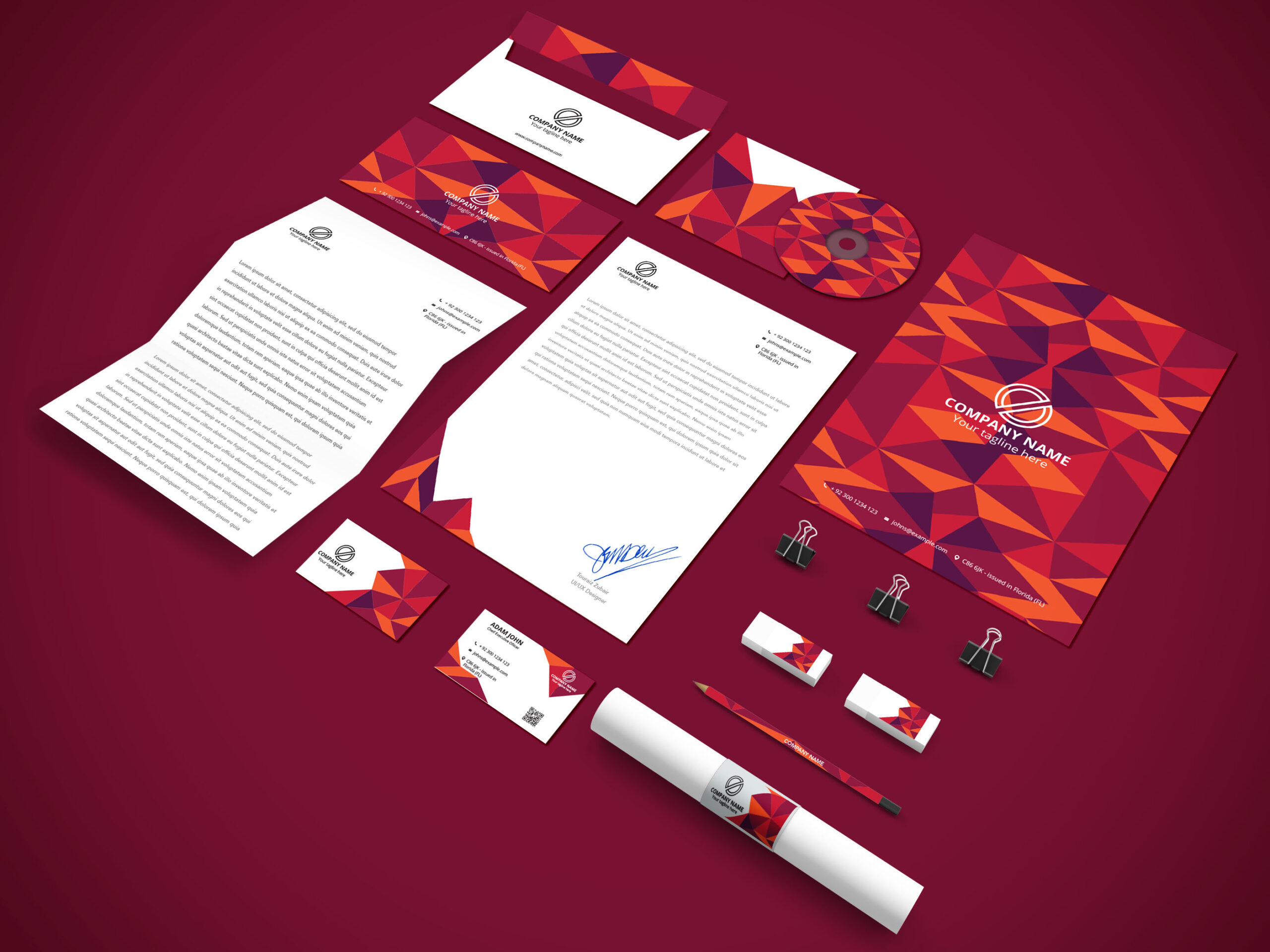 Branding-Stationery Mockup Vol.3